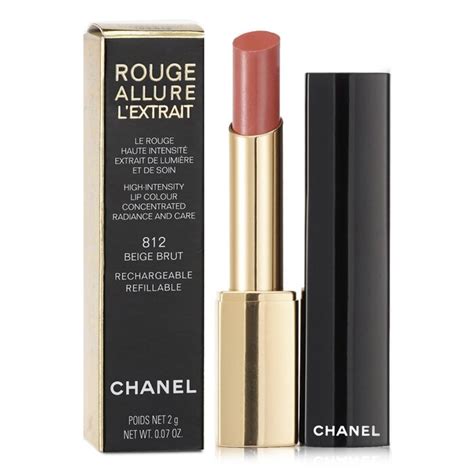 chanel rouge allure 812|chanel beige brut 812.